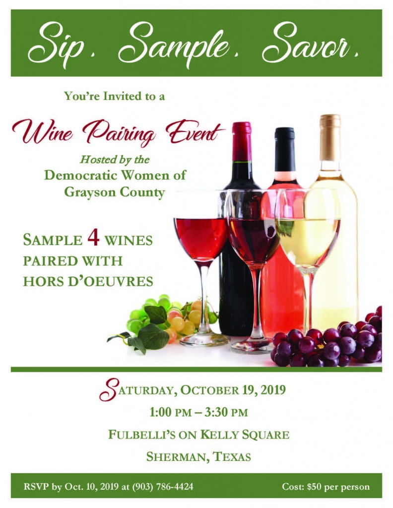 DWGC Wine Pairing 2019