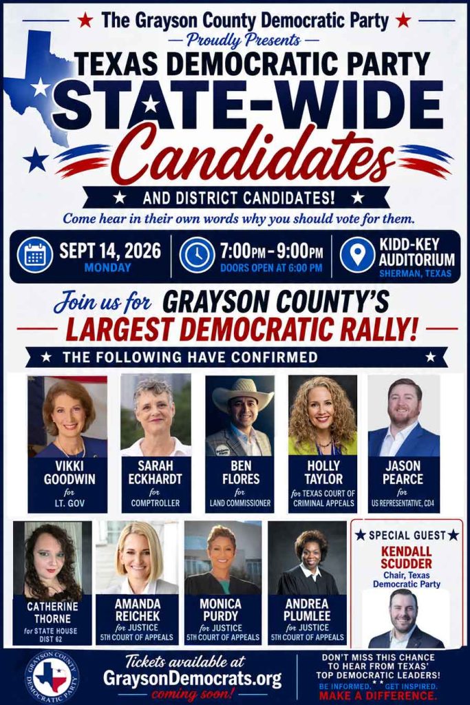 Texas Democratic Candidates 2026