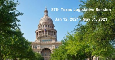 Texas Legislative Session 2021